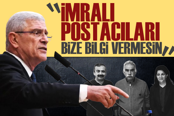 Dervişoğlu ndan net mesaj: Bize bilgi verecek olan İmralı postacıları değil!