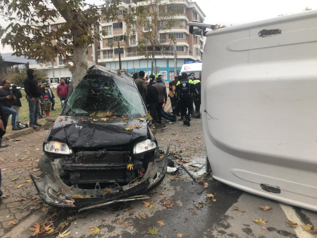 Kahramanmaraş ta zincirleme kaza: 10 yaralı