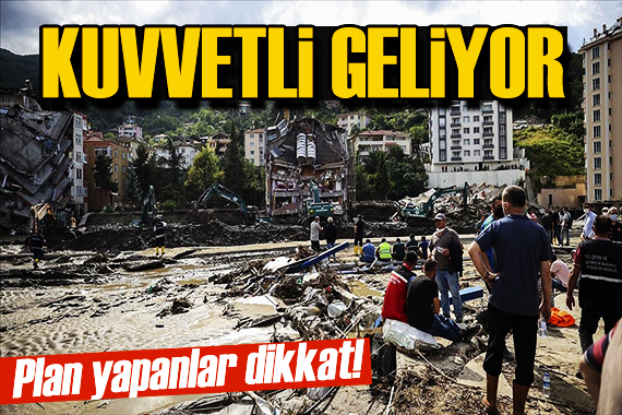 Meteoroloji bu bölgeleri uyardı: Kuvvetli geliyor!