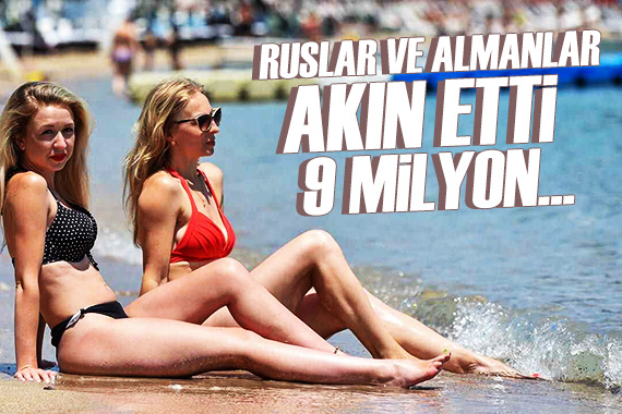 Antalya’ya turist akını