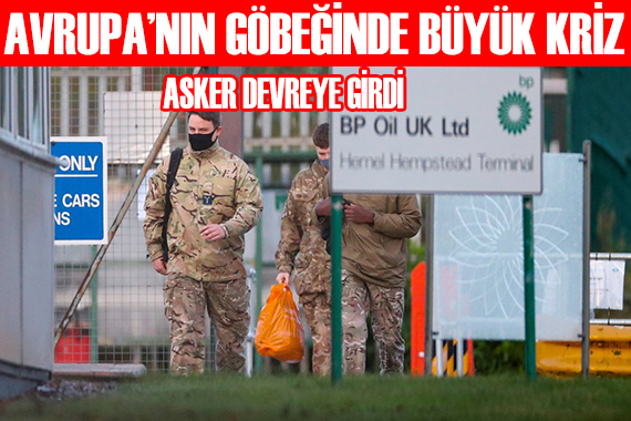 Avrupa nın göbeğinde büyük kriz! Asker devreye girdi