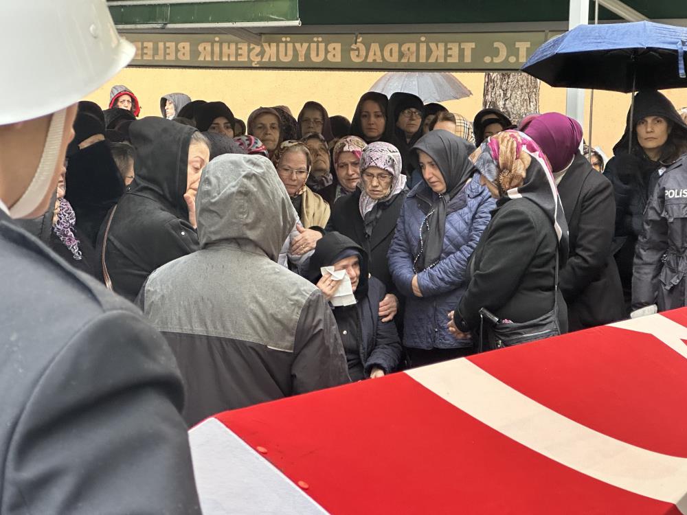 Polis memuru Sevda Kuş son yolculuğuna uğurlandı