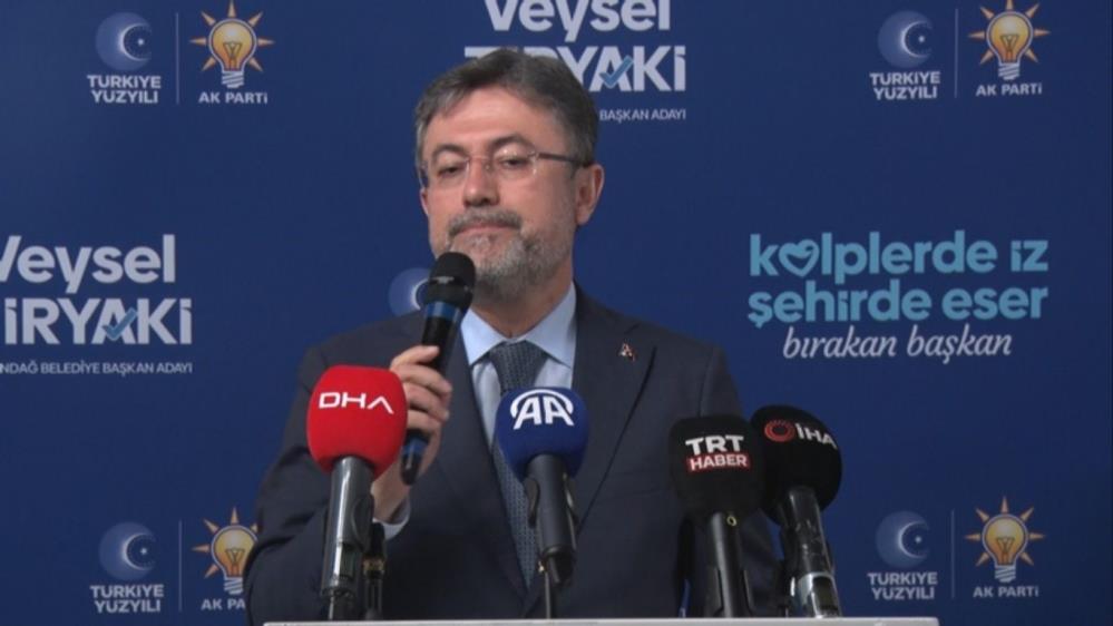 Bakan Yumaklı: AK Parti gelecek nesiller için çalışmıştır