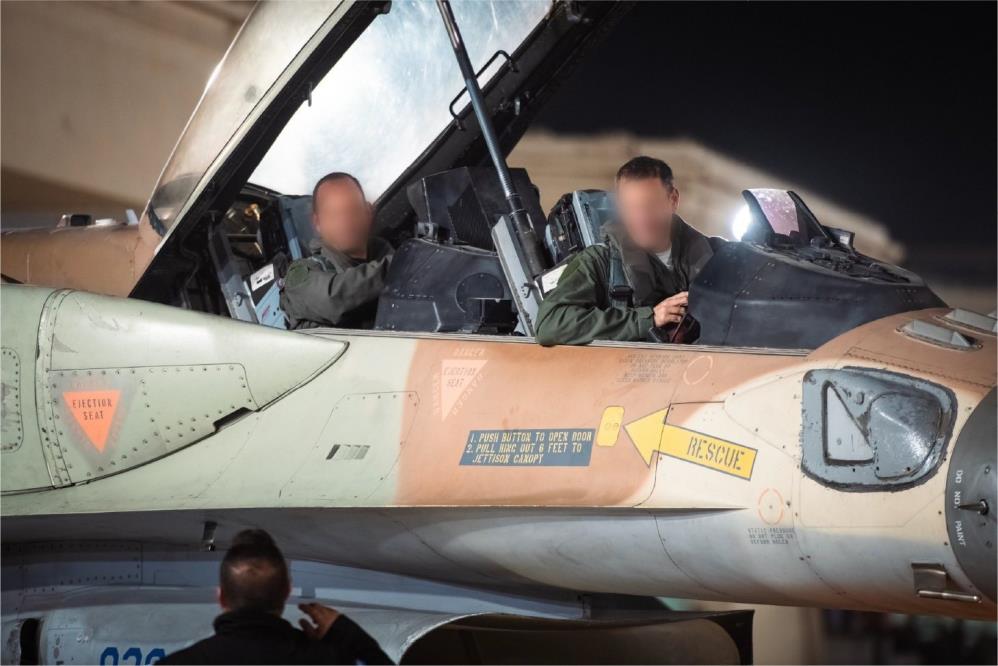 İsrail, İran saldırısına katılan F-15 ve F-16 uçaklarının görüntülerini paylaştı