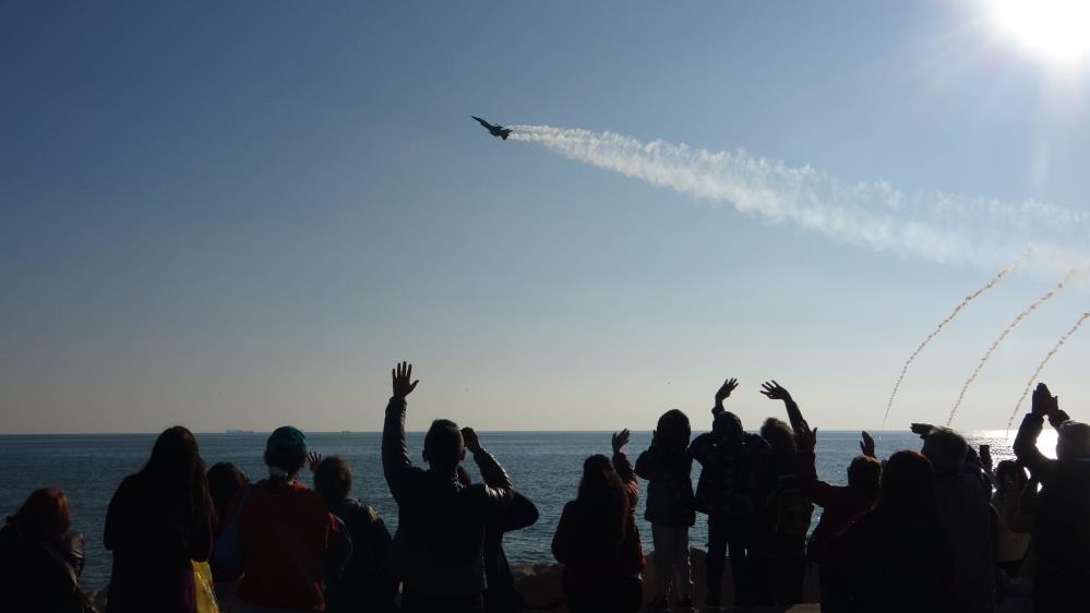 SOLOTÜRK, Mersin de prova uçuşu yaptı