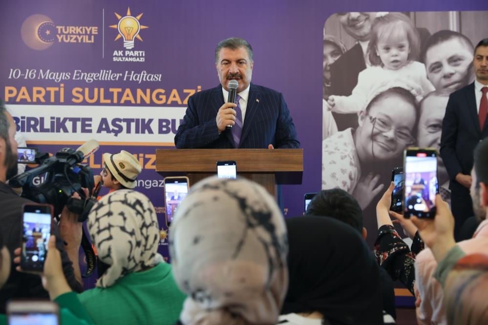 Bakan Koca dan özel gereksinimli vatandaşlara müjde