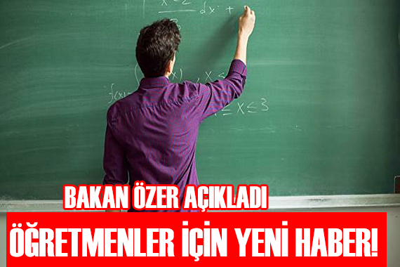 Bakan açıkladı! Öğretmenlik Meslek Kanunu Resmi Gazete’de