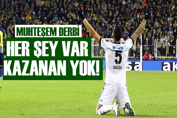 Derbide kazan yok!