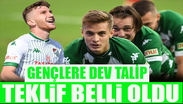 Bursaspor un gençlerine dev talip