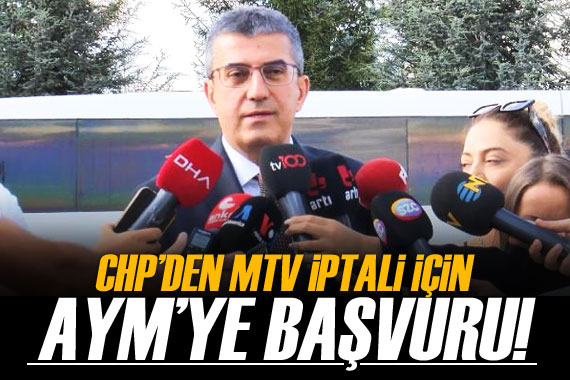 CHP den MTV iptali için AYM’ye başvuru