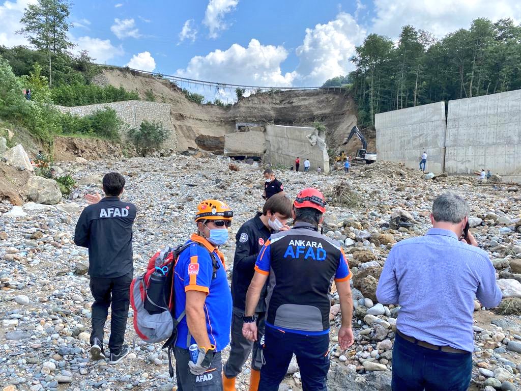 AFAD tan Giresun açıklaması: 157 vatandaşımız kurtarıldı