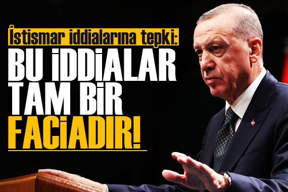 Cumhurbaşkanı Erdoğan dan istismar iddialarına tepki: Tam bir facia!