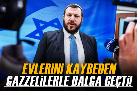 İsrail Miras Bakanı Eliyahu, Gazzelilerle dalga geçti