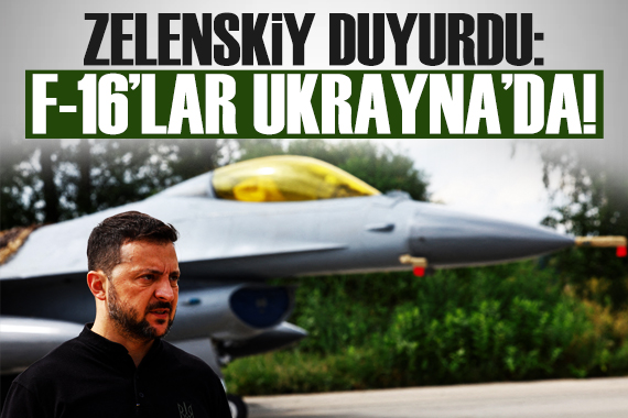 Ukrayna Devlet Başkanı Zelenskiy: F-16 lar Ukrayna da!