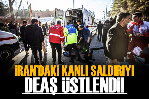 İran daki kanlı saldırıyı DEAŞ üstlendi!