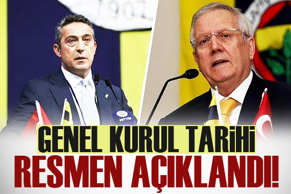 Fenerbahçe seçime gidiyor! Genel Kurul tarihi açıklandı