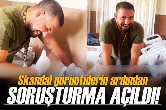 Skandal görüntülerin ardından soruşturma başlatıldı