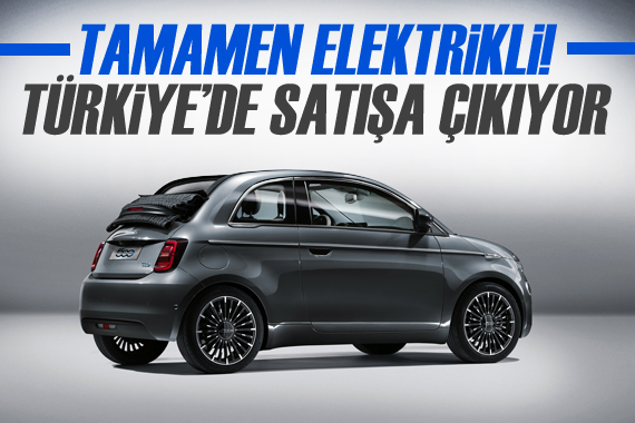 Tamamen elektrikli Fiat 500e, Türkiye de satışa sunuldu