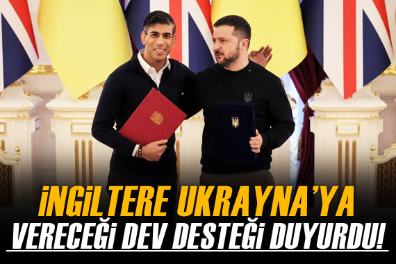 İngiltere’den Ukrayna’ya 2,5 milyar sterlinlik askeri destek