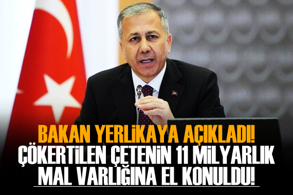 Çukur Çetesi çökertildi: 11 milyarlık mal varlığına el konuldu