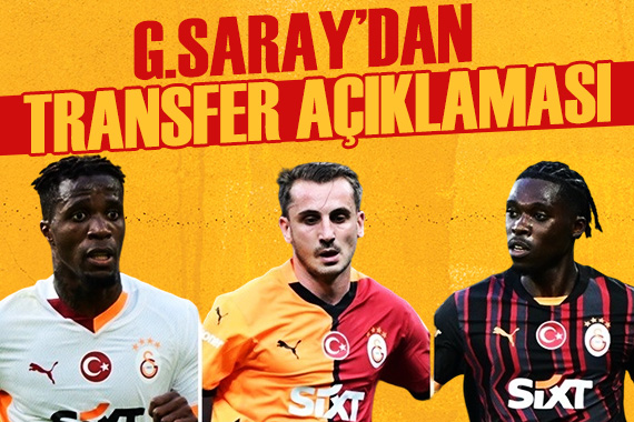 Galatasaray’dan transfer açıklaması