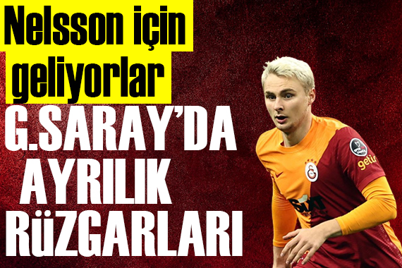 Galatasaray da ayrılık rüzgarı!