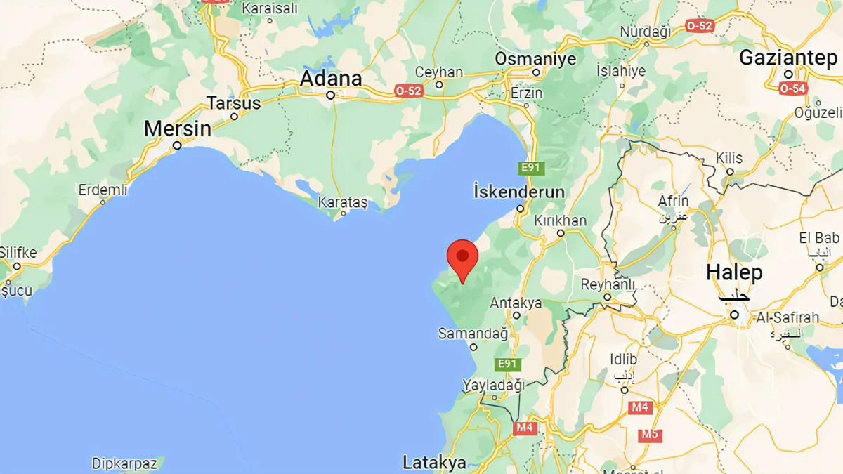 Hatay da korkutan deprem