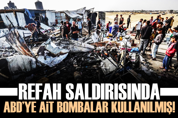 İsrail in Refah saldırısında ABD yapımı bombalar kullandığı tespit edildi