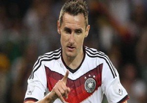 Alman futbolcu Klose: