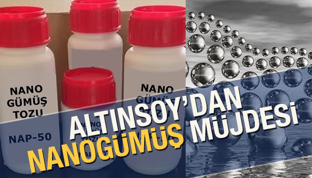 Cengiz Altınsoy yerli üretim nanogümüş ile umut oldu