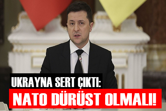 Ukrayna dan NATO açıklaması!