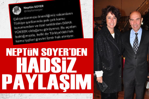 Tunç Soyer in eşi Neptün Soyer den hadsiz paylaşım! Tepkiler çığ gibi büyüyor