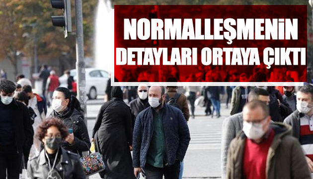 Normalleşme detayları ortaya çıktı