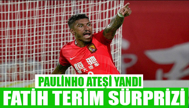 Paulinho dan Fatih Terim sürprizi