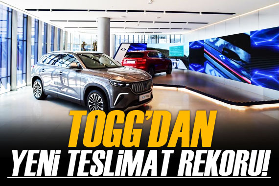 Togg dan yeni teslimat rekoru