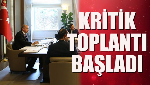 Kritik toplantı başladı