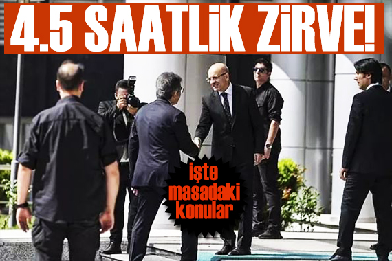 Ankara da kritik zirve! Bakan Şimşek-CHP görüşmesi 4,5 saat sürdü