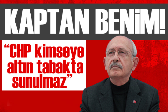 Kılıçdaroğlu ndan  değişim  sorusuna dikkat çeken yanıt: Tereddüdüm yok!