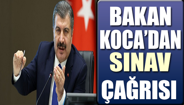 Bakan Koca bütün belediye başkanlarından talep etti