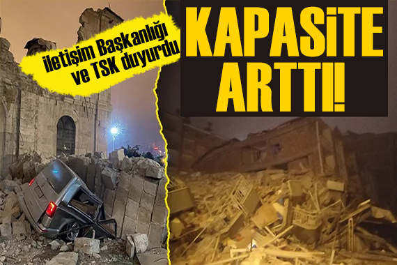 İletişim Başkanlığı ve TSK düğmeye bastı: Deprem bölgesinde alarm!