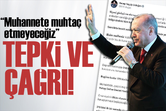 Erdoğan dan çağrı: Şehirlerinize sahip çıkmaya devam edin