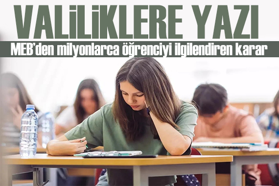 MEB den 81 ile yazı! Milyonlarca öğrenciyi ilgilendiriyor