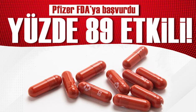 Pfizer FDA ya başvurdu: Yüzde 89 etkili