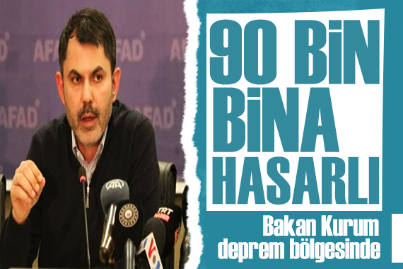 Bakan Kurum açıkladı: İşte yıkılması gereken bina sayısı