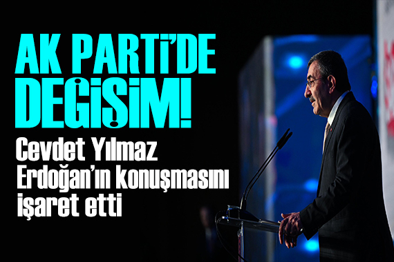 Değişim kabineyi kapsayacak mı? Cevdet Yılmaz açıkladı: İlan edilecek