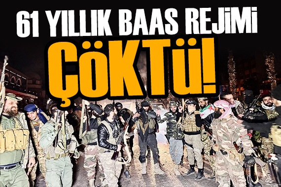 61 yıllık rejim çöktü! Esad ülkeyi terk etti