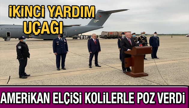 ABD ye ikinci yardım uçağı gönderildi