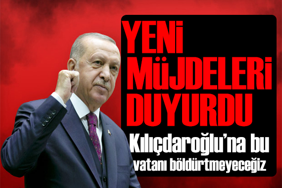 Erdoğan Büyük İstanbul Mitinginde yeni müjdeleri duyurdu! 1 milyon 700 bin kişi katıldı