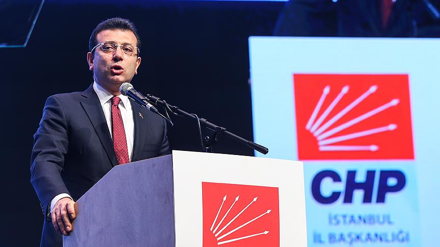 CHP den İmamoğlu açıklaması