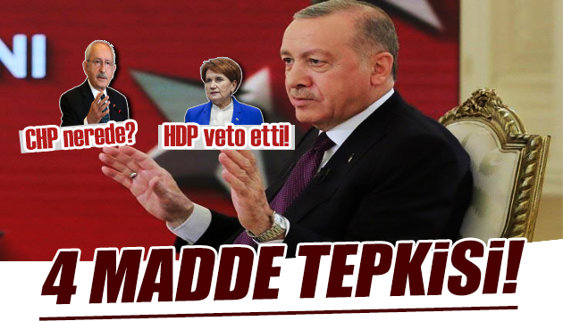 Cumhurbaşkanı Erdoğan: Böyle devlet adamı olmaz!